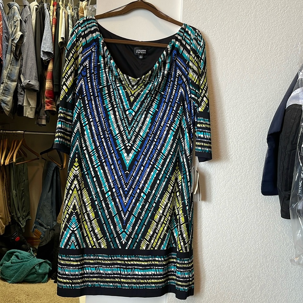 Lined Adrianna Papell dress